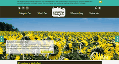 Desktop Screenshot of experiencewakefield.co.uk